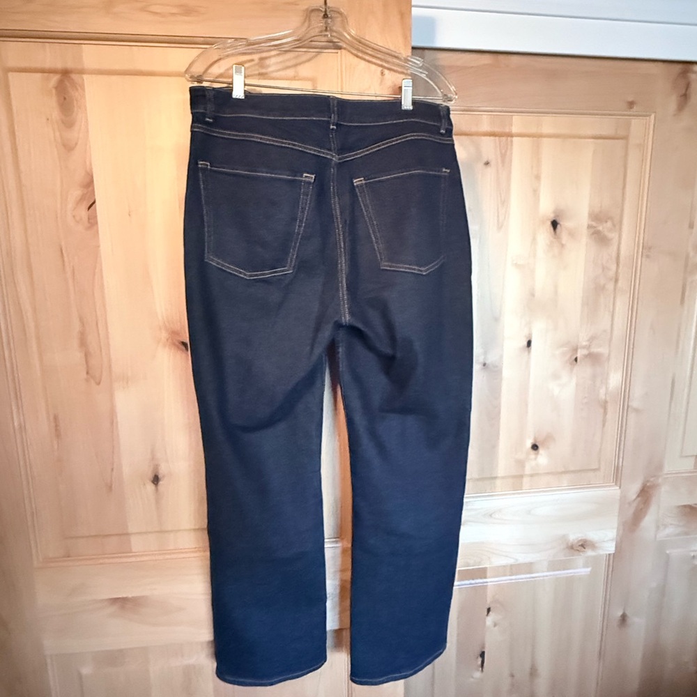 kate spade Women's Straight-Leg Dark Indigo Jeans ~ Size 32 - Picture 4 of 4